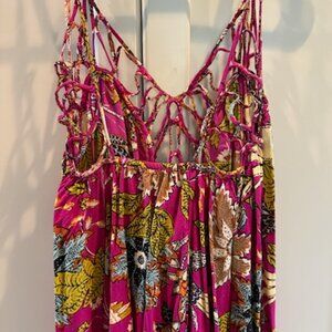 Anthropologie Floral Midi Dress